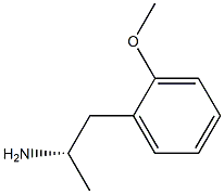 Benzeneethanamine, 2-methoxy-α-methyl-, (αS)- Structural