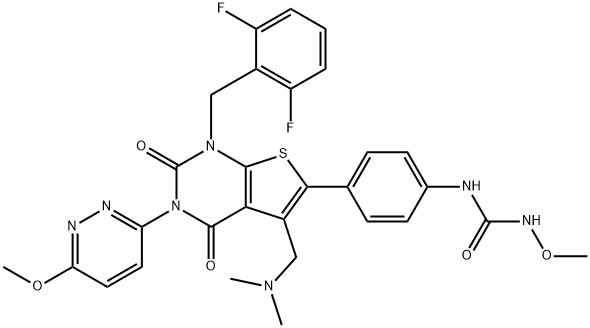 Relugolix Structural