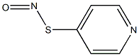 Thionitrous acid (HNOS), S-4-pyridinyl ester (9CI) Structural