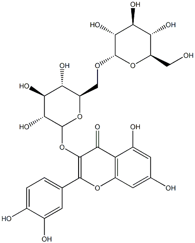 quercetin 3-O-gentobioside Structural