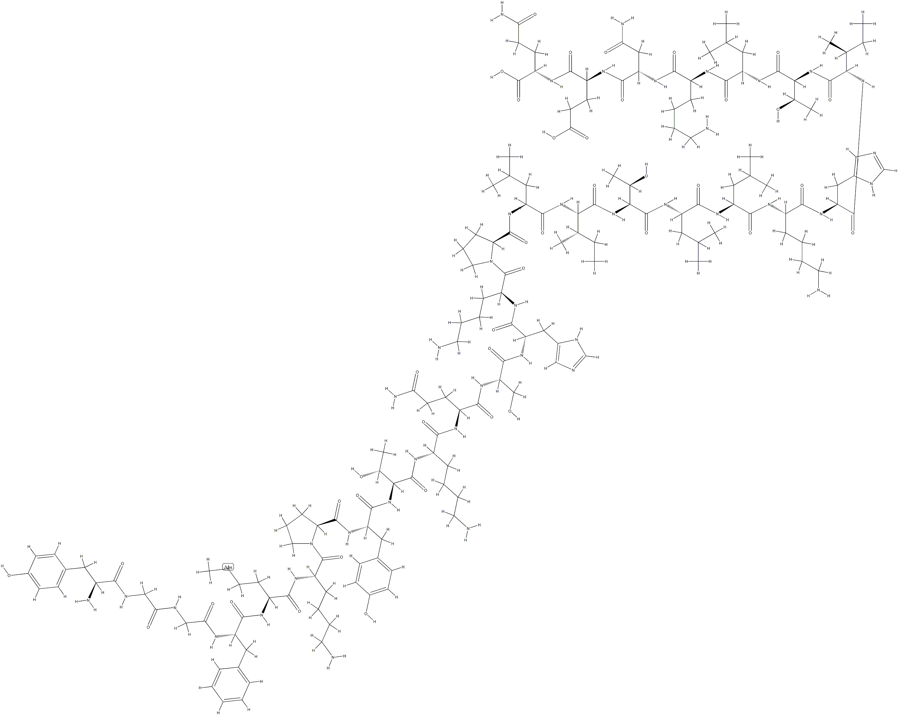 deacetyl salmon endorphin Structural