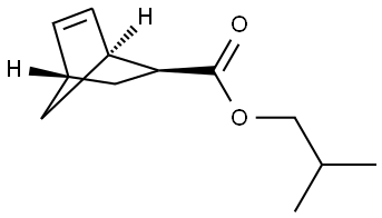Bicyclo[2.2.1]hept-5-ene-2-carboxylic acid, 2-methylpropyl ester, (1R,2R,4R)-rel- (9CI) Structural