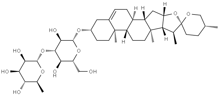 Spiro[8H-naphth[2',1':4,5]indeno[2,1-b]furan-8,2'-[2H]pyran] alpha-D-glucopyranoside deriv. Structural