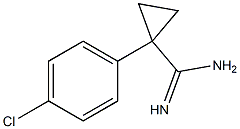 1-(4-chlorophenyl)cyclopropanecarboxamidine