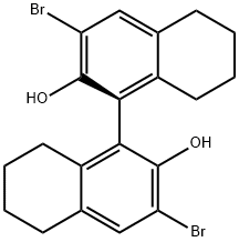 (S)-(-)-3,3'-Dibromo-5,5',6,6',7,7',8,8'-octahydro-1,1'-bi-2,2'-naphthalenediol, 97%