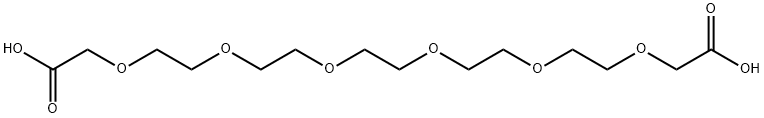 PEG6-(CH2CO2H)2 Structural