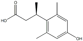Benzenepropanoic acid, 4-hydroxy-ba,2,6-trimethyl-, (baR)- (9CI) Structural