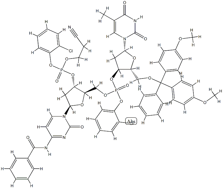 FULLY PROTECTED DEOXYNUCLEOTIDE DIMER D( TPCP) Structural