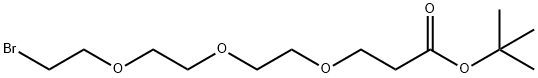 Bromo-PEG3-t-butyl ester Structural