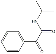BenzeneacetaMide, N-(1-Methylethyl)-α-oxo- Structural