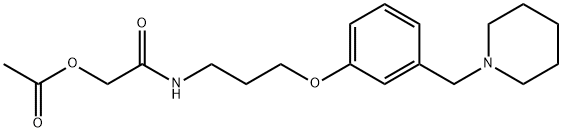 Roxatidine acetate Structural