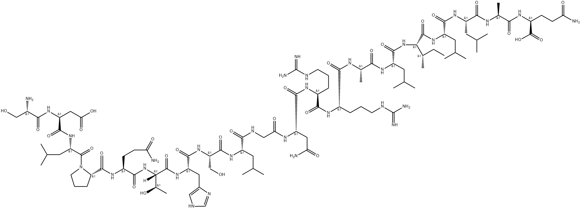 interferon eicosapeptide (human lymphoblastoid) Structural