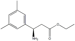 Benzenepropanoic acid, ba-amino-3,5-dimethyl-, ethyl ester, (baR)- (9CI) Structural