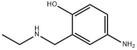 Phenol, 4-?amino-?2-?[(ethylamino)?methyl]?- Structural