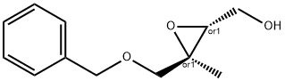 Oxiranemethanol,3-methyl-3-[(phenylmethoxy)methyl]-,(2R,3R)-rel-(9CI) Structural