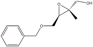 Oxiranemethanol,2-methyl-3-[(phenylmethoxy)methyl]-,(2R,3R)-rel-(9CI) Structural