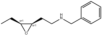 Oxiraneethanamine,3-ethyl-N-(phenylmethyl)-,(2R,3S)-rel-(9CI) Structural