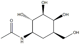 D-epi-Inositol, 1-(acetylamino)-1,2,3-trideoxy-3-(hydroxymethyl)- (9CI)