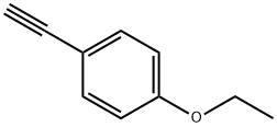 4-Ethoxyphenylacetylene Structural