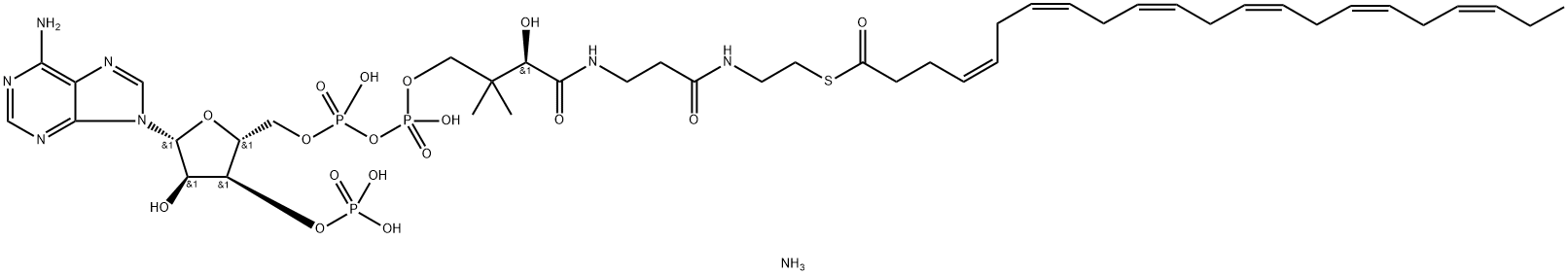 docosahexaenoyl CoenzyMe A (aMMoniuM salt) Structural