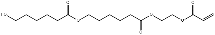 DICAPROLACTONE 2-(ACRYLOYLOXY)ETHYL ESTE R Structural