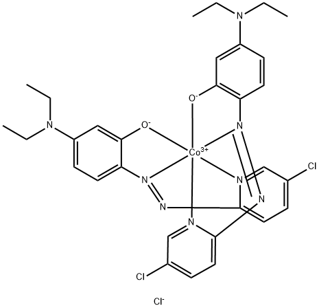 BIS[2-(5-CHLORO-2-PYRIDYLAZO)-5-DIETHYLAMINOPHENOLATO]COBALT(III) CHLORIDE