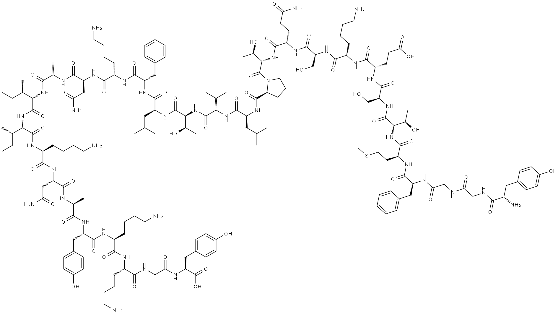 beta-endorphin, Tyr(31) Structural