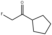 Ketone, cyclopentyl fluoromethyl (7CI,8CI) Structural