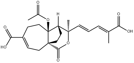 Demethylpseudolaric acid B Structural