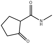 Cyclopentanecarboxamide, N-methyl-2-oxo- (6CI,9CI) Structural