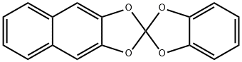 spiro<1,3-benzodioxole-2,2'-naphtho<2,3-d><1,3>dioxole> Structural