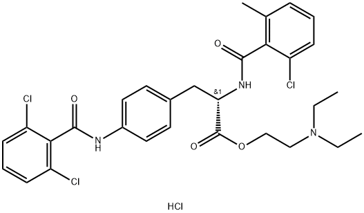 Valategrast hydrochloride Structural