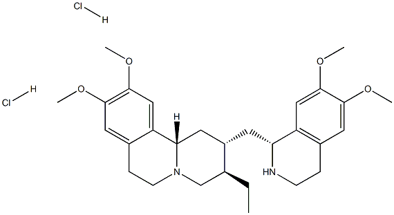 (+-)-Dehydro-2,3-emetine 2HCl [French]