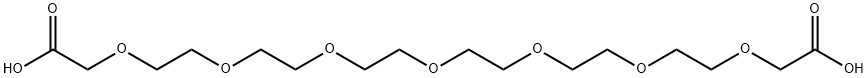 HOOCCH2O-PEG6-CH2COOH Structural