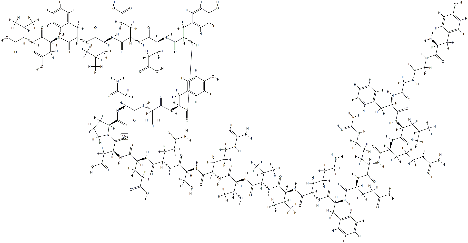 dynorphin B (1-29) Structural