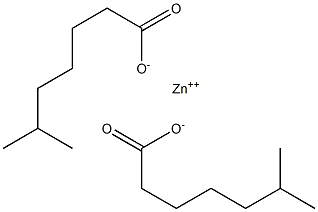 Isooctanoic acid, zinc salt, basic Structural