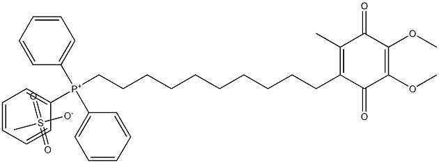 Mitoquinone mesylate Structural