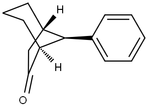 Bicyclo[3.2.1]octan-6-one, 8-phenyl-, (1R,5R,8S)-rel- (9CI) Structural