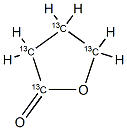 γ-Butyrolactone-13C4