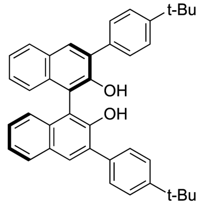 R-3,3'-Bis(4-(1,1-diMethylethyl)phenyl)-1,1'-bi-2-naphthol Structural