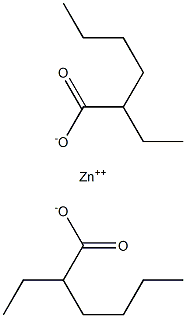 Hexanoic acid, 2-ethyl-, zinc salt, basic Structural