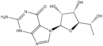 7-(6'-deoxy-beta-D-allofuranosyl)guanine