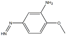 Anisole,  2-amino-5-azo-  (5CI) Structural