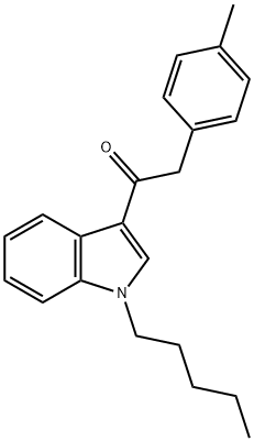 JWH 251 4-methylphenyl isomer Structural