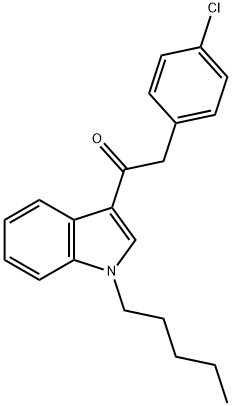 JWH 203 4-chlorophenyl isomer Structural