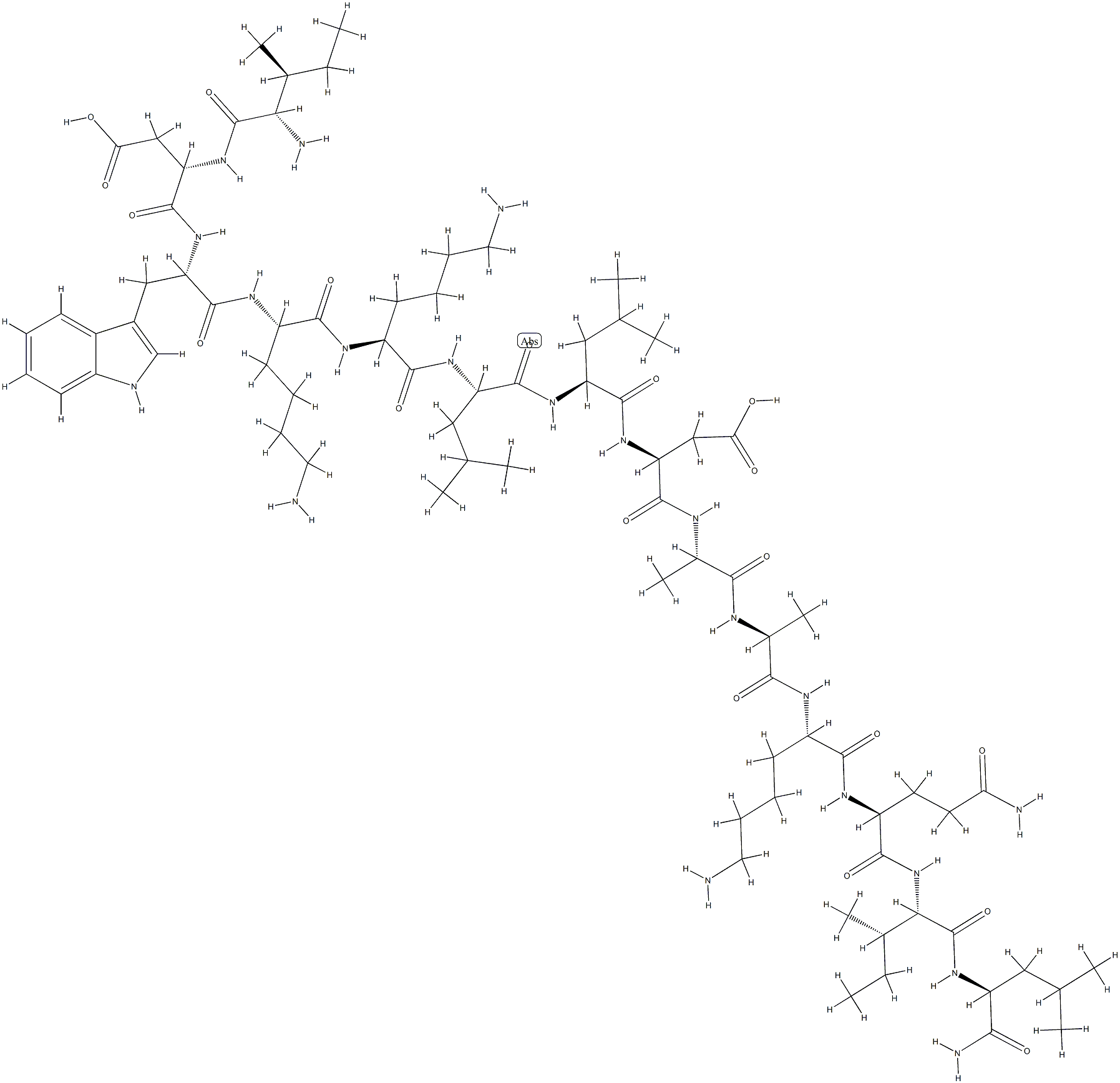 Polybia-MP1 trifluoroacetate salt Structural