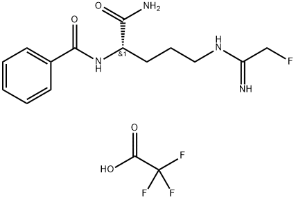 F-Amidine (trifluoroacetate salt) Structural