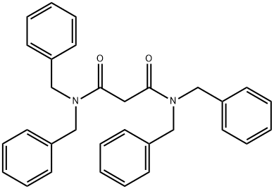 N,N,N'',N''-TETRABENZYL-MALONAMIDE Structural