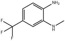 N*2*-Methyl-4-trifluoromethyl-benzene-1,2-diamine Structural