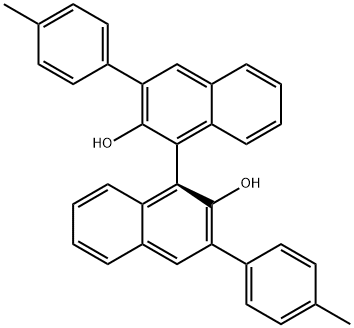 S-3,3'-Bis(4-methylphenyl-1,1'-bi-2-naphthol Structural